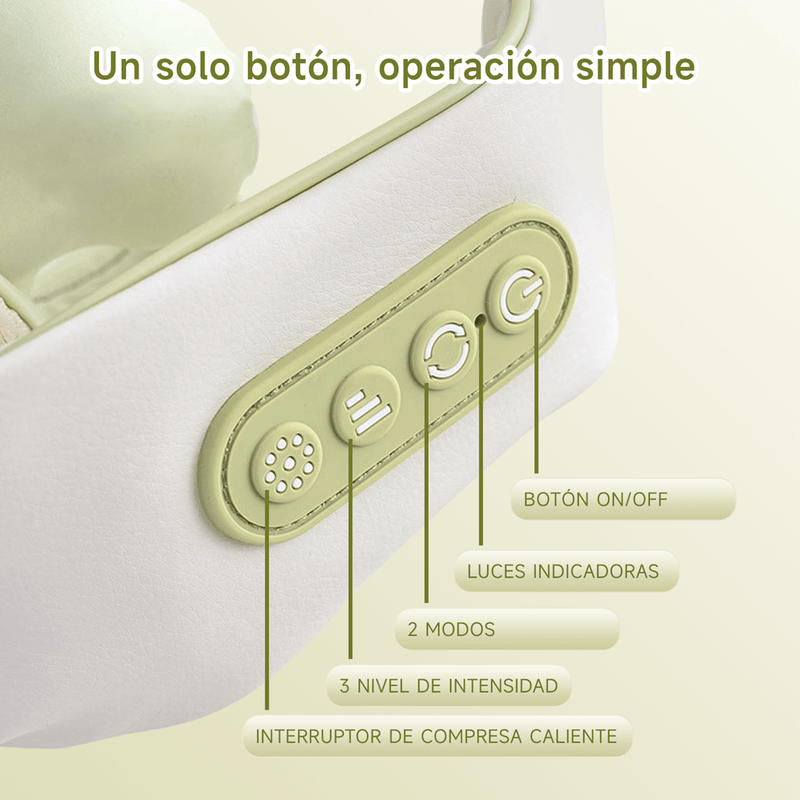 Masajeador de Cuello y Hombros BOMIDI MP2 Lite – Calor Terapéutico + Amasado Profundo